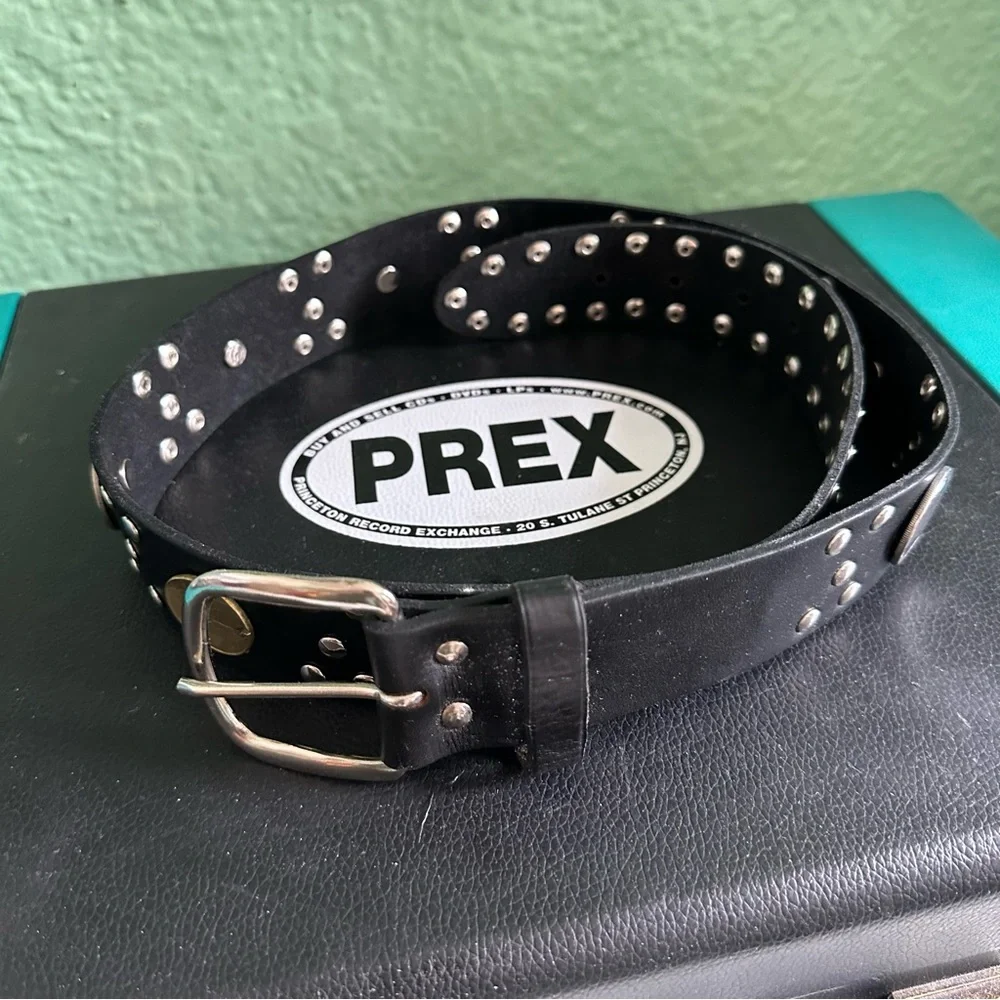 Studded Leather Belts with Coins Handmade in Morocco sz S/M